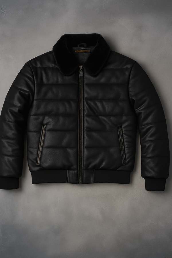 zestfits luxe fur collar puffer jacket – premium winter outerwear
