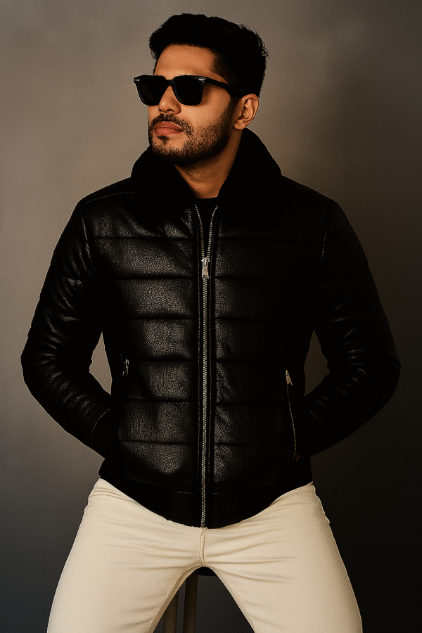 zestfits luxe fur collar puffer jacket – premium winter outerwear