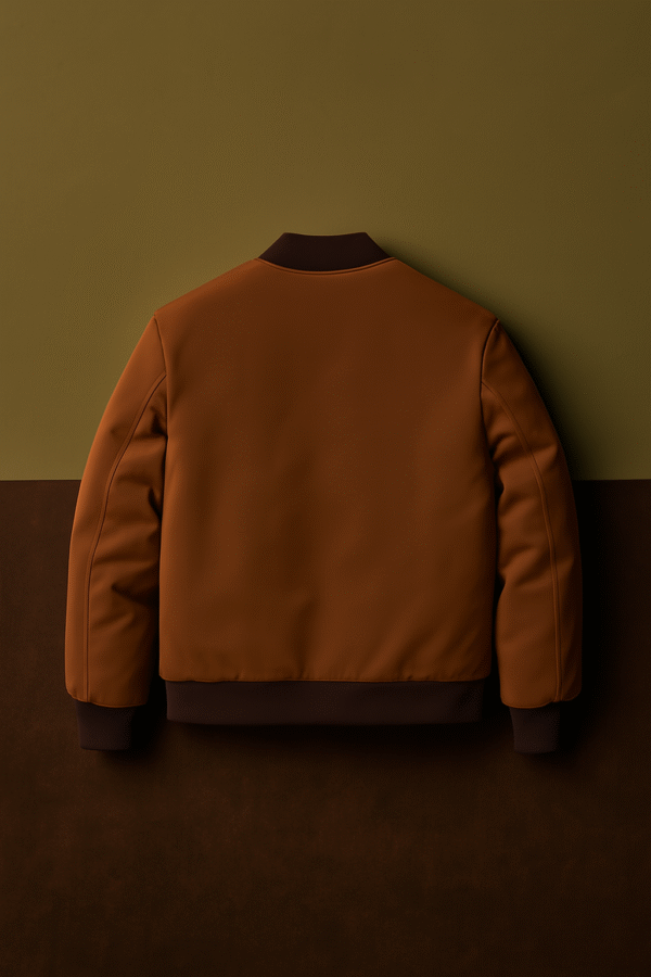 zestfits matte ribbed bomber jacket – sleek streetwear with edge