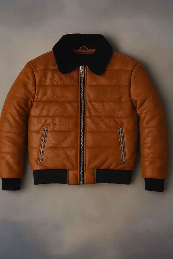 zestfits luxe fur collar puffer jacket – premium winter outerwear