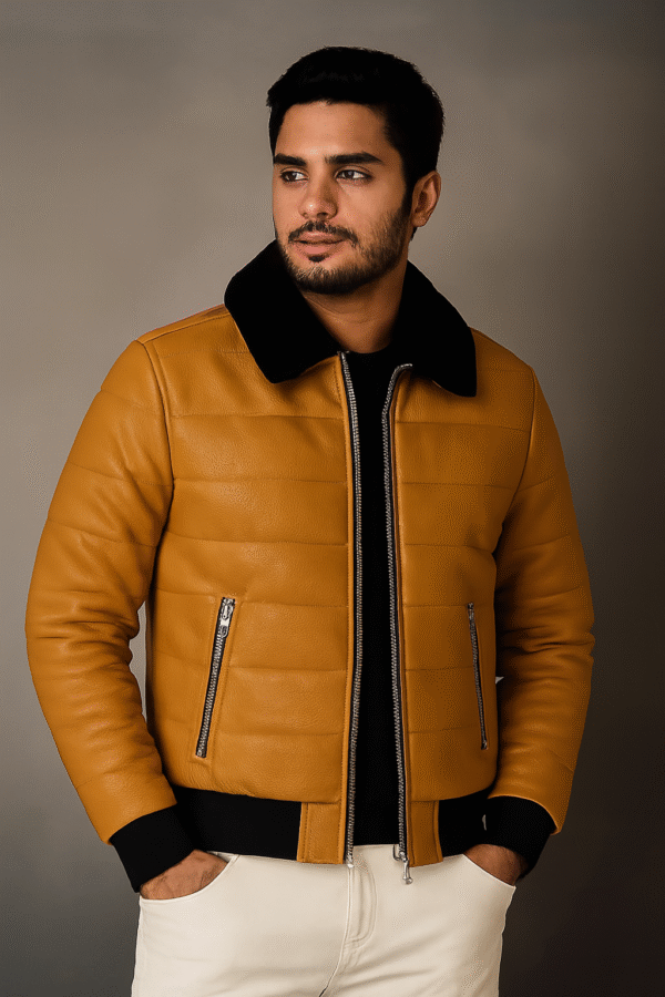 zestfits luxe fur collar puffer jacket – premium winter outerwear