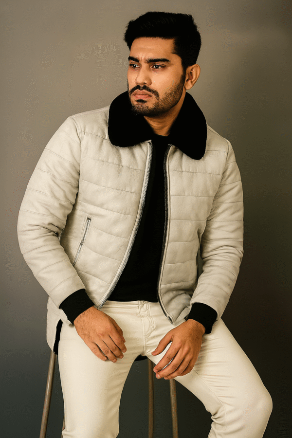 zestfits luxe fur collar puffer jacket – premium winter outerwear